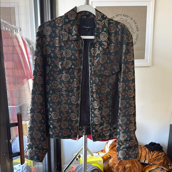 3.1 Phillip Lim | Jackets & Coats | 3 Phillip Lim Black Floral